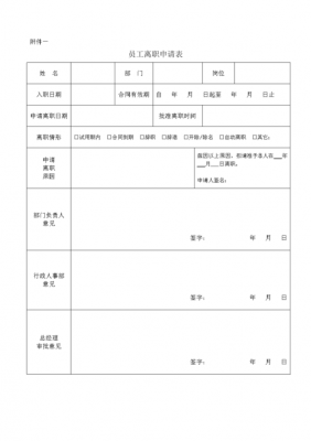  离职工作梳理模板「离职详述」-第3张图片-马瑞范文网