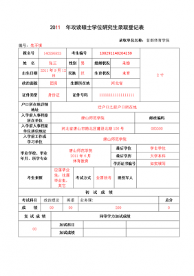 研究生登记表有用吗 研究生登记表填写模板-第1张图片-马瑞范文网