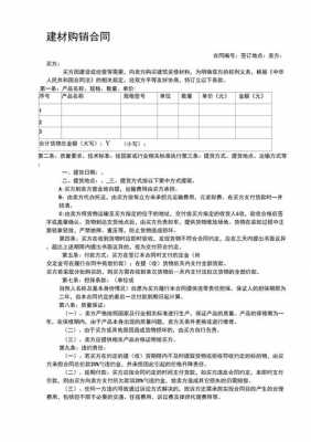 材料销售合同模板_建筑材料销售合同模板-第2张图片-马瑞范文网