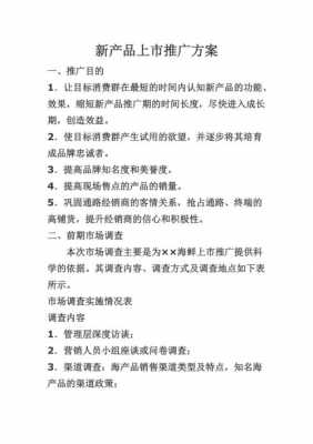 产品市场推广工作内容 产品市场推广策划模板-第3张图片-马瑞范文网