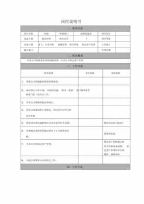 岗位说明书模板滑石粉的简单介绍-第1张图片-马瑞范文网