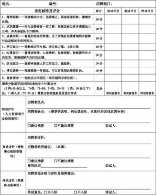 面试销售员评语模板范文 面试销售员评语模板-第2张图片-马瑞范文网