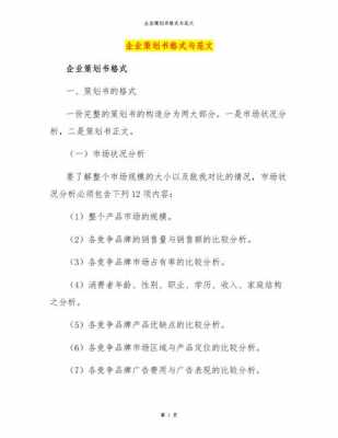 成立公司计划书模板,成立公司的计划书怎么写 -第3张图片-马瑞范文网