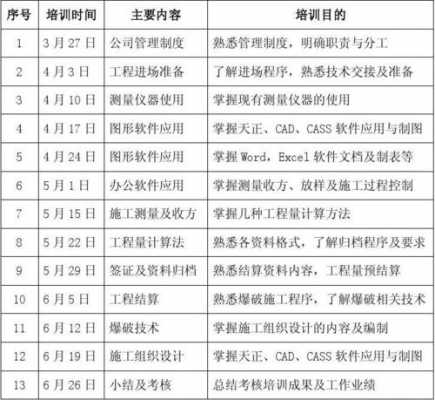  技术员培训计划模板「技术员培训计划模板怎么写」-第3张图片-马瑞范文网