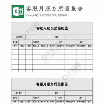 服务质量报告模板下载,服务质量报告服务行业 -第1张图片-马瑞范文网