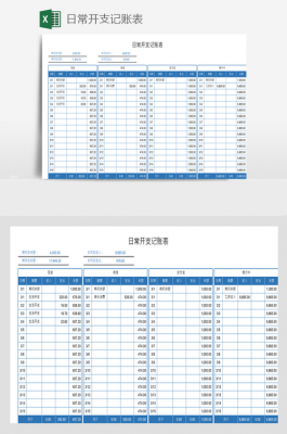  公司日常费用记账模板「公司日常费用记账模板图片」-第2张图片-马瑞范文网