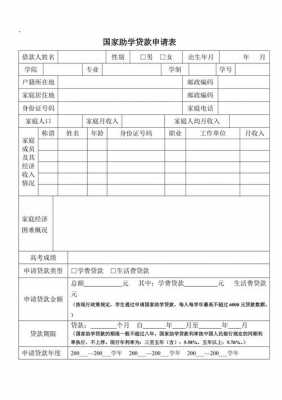 助学贷款申请表模板哪里导出 助学贷款申请表模板-第1张图片-马瑞范文网