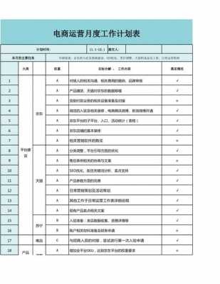 客户运营工作 客户运营计划模板-第2张图片-马瑞范文网