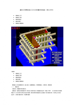 模板工程施工质量控制-第2张图片-马瑞范文网