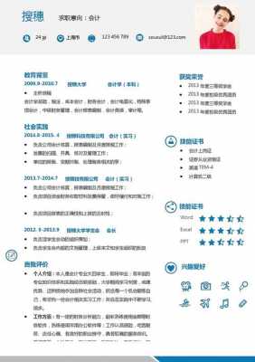  大专会计简历模板「大专会计专业描述简历怎么写」-第2张图片-马瑞范文网