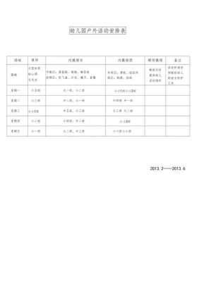 户外活动清单模板（户外活动清单模板怎么写）-第3张图片-马瑞范文网