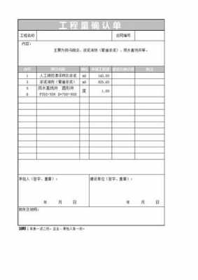 劳务工程量单模板-第2张图片-马瑞范文网