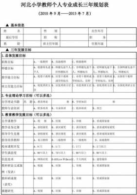 教师个人计划表格模板-第3张图片-马瑞范文网