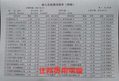 住院费用一日清单模板怎么写 住院费用一日清单模板-第1张图片-马瑞范文网