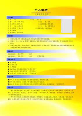 计算机真实招聘简章 计算机求职简历模板-第3张图片-马瑞范文网