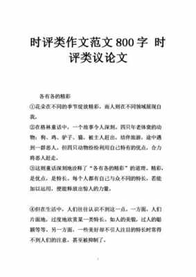 实事评论模板,实事评论800字作文 -第1张图片-马瑞范文网