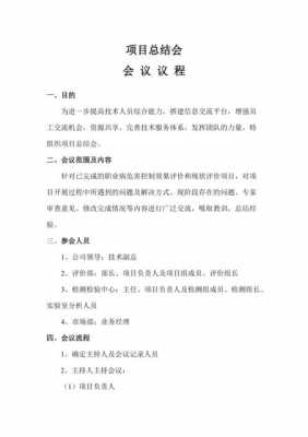 总结会议流程模板下载_总结会议怎么开-第1张图片-马瑞范文网