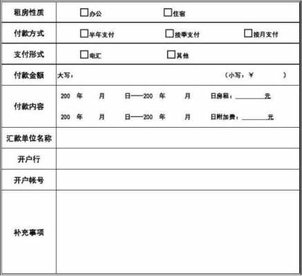 公司房租费用申请模板（公司房租费算什么费用）-第1张图片-马瑞范文网