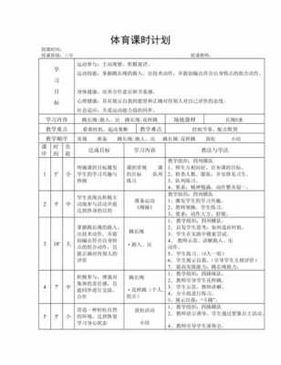 跳绳单元教学设计 体育跳绳单元计划模板-第1张图片-马瑞范文网