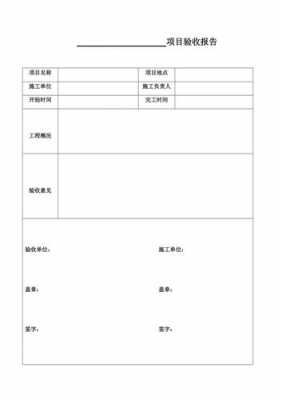 验收报告模板文字-第3张图片-马瑞范文网