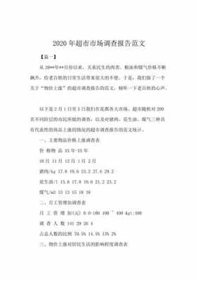  消费市场调研报告模板「市场消费调查报告模板及范文」-第1张图片-马瑞范文网