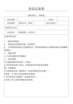 设计会议记录模板,设计会议记录范文 -第3张图片-马瑞范文网