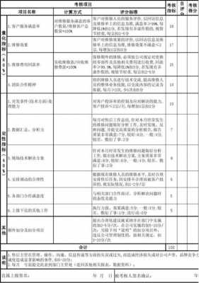 技术售后考核制度模板,售后技术考核指标设定 -第3张图片-马瑞范文网