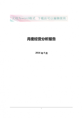  销售分析报告格式模板「销售分析报告格式模板图片」-第3张图片-马瑞范文网