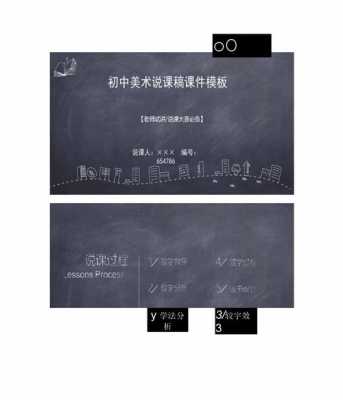 初中美术说课优秀模板,初中美术优秀说课ppt课件 -第2张图片-马瑞范文网