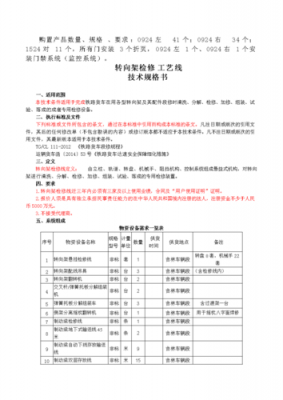 产品技术规格书范本图片-第2张图片-马瑞范文网