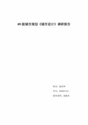 城乡规划报告模板,城乡规划报告怎么写 -第1张图片-马瑞范文网