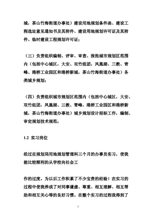 城乡规划报告模板,城乡规划报告怎么写 -第3张图片-马瑞范文网