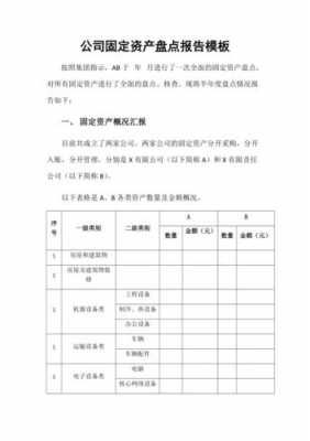 固定资产的报告-固定资产专项报告模板-第3张图片-马瑞范文网