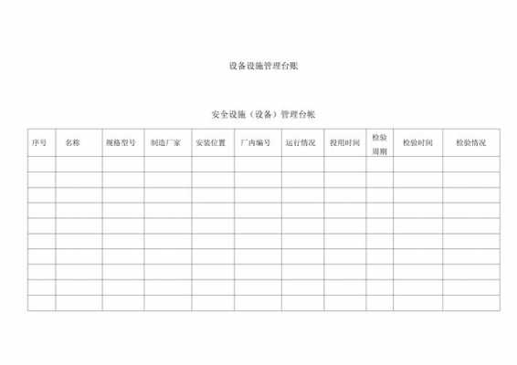 学校机房设备台账模板图片-第2张图片-马瑞范文网