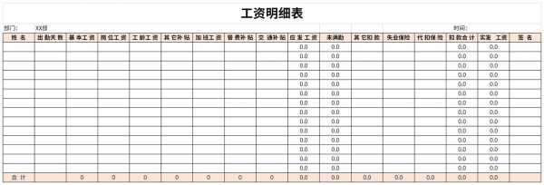 安装工人工资册模板（安装工薪酬结构）-第2张图片-马瑞范文网