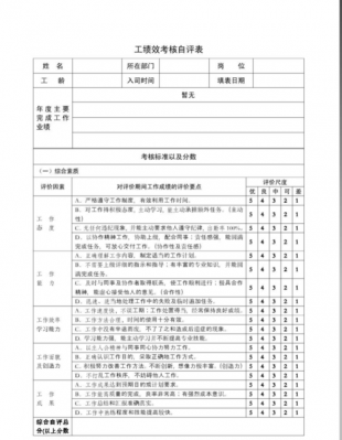 考核自查报告模板_考核自查表-第2张图片-马瑞范文网