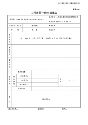 安装质量事故报告模板,质量安全事故报告 -第2张图片-马瑞范文网