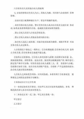 合伙计划书范本-合伙人计划书模板-第3张图片-马瑞范文网