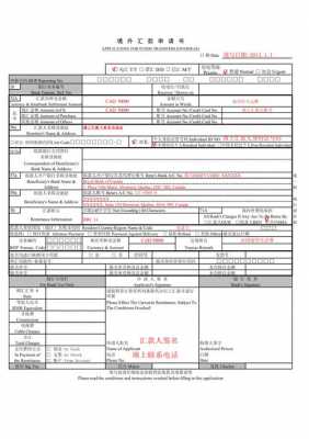  外汇退回申请书模板「外汇退回申请书模板怎么写」-第1张图片-马瑞范文网