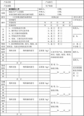 药品批生产记录模板,药厂批生产记录填写要求 -第3张图片-马瑞范文网