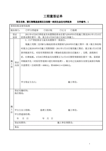 工程签证说明要写什么 工程签证情况说明模板-第1张图片-马瑞范文网