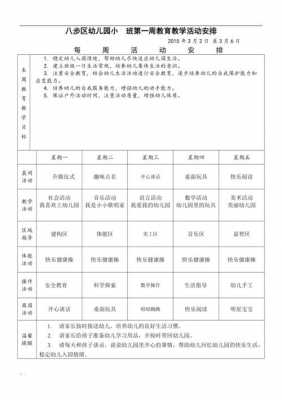  幼儿园后勤周报模板「幼儿园后勤周计划内容」-第2张图片-马瑞范文网