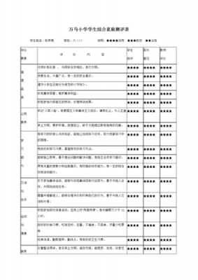 素质测试报告模板_素质测评的内容怎么写-第2张图片-马瑞范文网