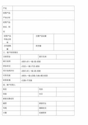 客户的基本信息是什么-客户基础信息模板-第3张图片-马瑞范文网