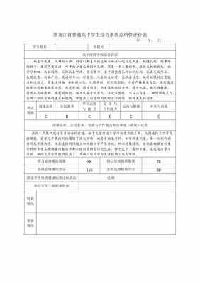 高三评价报告模板范文-高三评价报告模板-第2张图片-马瑞范文网