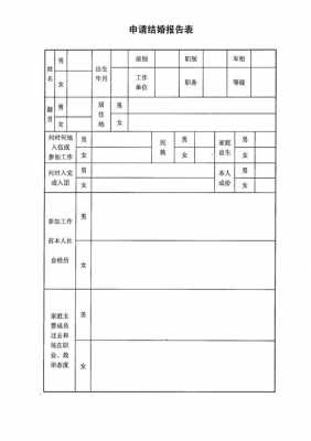 军人结婚个人申请书-军人结婚申请表模板-第1张图片-马瑞范文网