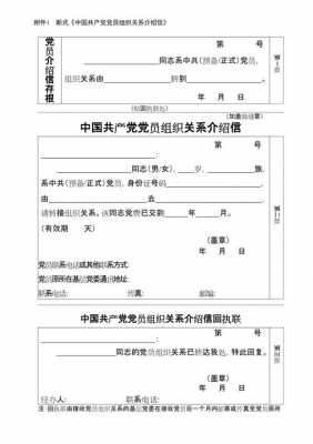 党组织介绍信模板怎么写范文-第3张图片-马瑞范文网