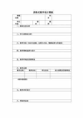 大学标准教案格式模板_大学标准教案格式模板图片-第1张图片-马瑞范文网