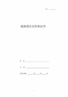  栏目招商协议模板「栏目招商协议模板图片」-第3张图片-马瑞范文网