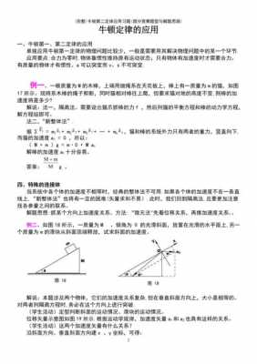 牛顿第二定律解题模板_牛顿第二定律解题模板视频-第1张图片-马瑞范文网